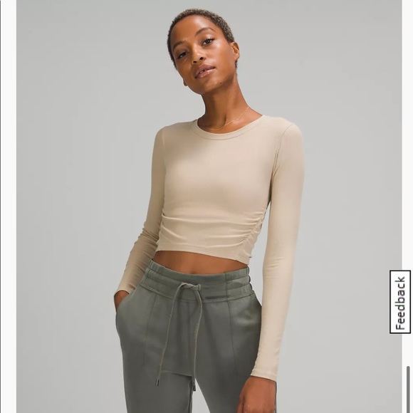 lululemon athletica Tops - NWOT Lululemon workout long sleeve top | Size 8